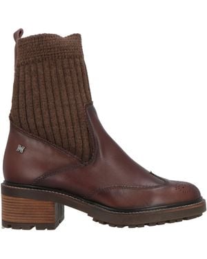 Callaghan Ankle Boots Leather, Textile Fibers - Brown
