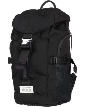 Maison Margiela Backpack Polyamide, Cow Leather - Black