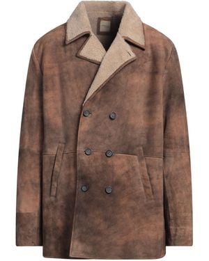 D'Amico Jacket Leather - Brown