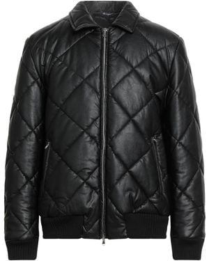 Daniele Alessandrini Jacket Polyurethane, Viscose - Black