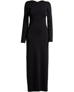 Galvan London Maxi Dress Viscose, Polyamide, Elastane - Black