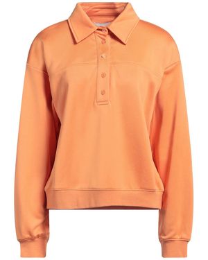 Isabelle Blanche Sweatshirt Polyester, Cotton - Orange