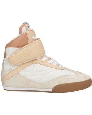 Chloé Sand Sneakers Leather - Natural