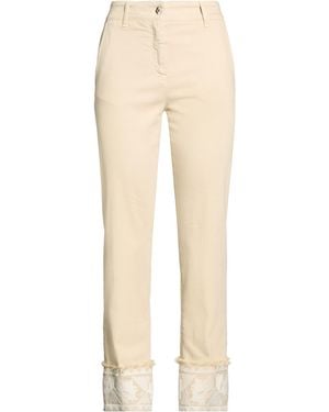 True Royal Pants Cotton, Elastane - Natural