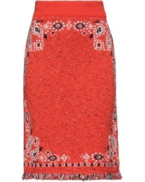 Alanui Midi Skirt - Red
