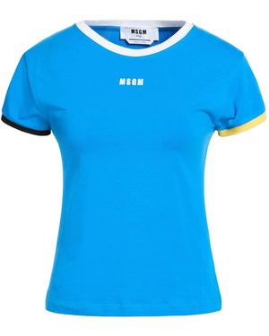 MSGM T-Shirts - Blau