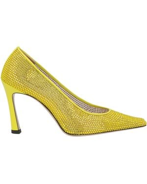 The Attico Court Shoes - Yellow