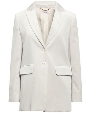 Agnona Light Blazer Cotton, Elastane - White
