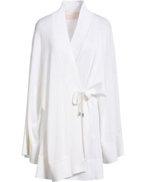 Circus Hotel Cardigan Viscose, Polyester, Polyamide - White