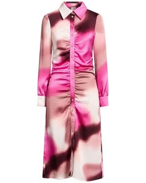 Baum und Pferdgarten Midi Dress - Pink
