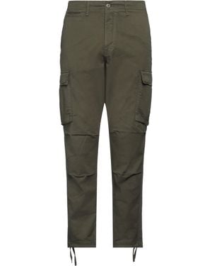 Jack & Jones Military Pants Cotton, Elastane - Green