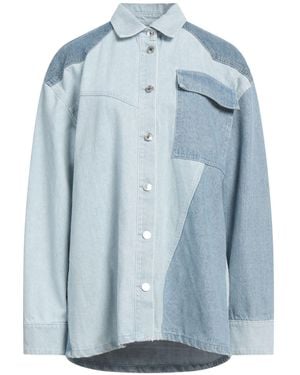 MSGM Denim Shirt Cotton - Blue