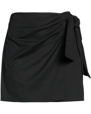 Marella Mini Skirt Polyester, Viscose, Elastane - Black