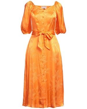 Closet Midi Dress - Orange