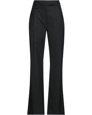 Semicouture Trousers Polyester, Virgin Wool, Elastane - Black