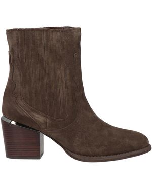 Alma En Pena. Ankle Boots Leather - Brown