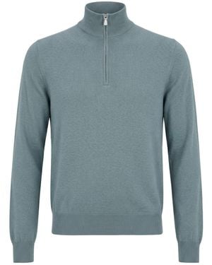 Gran Sasso Rollkragenpullover - Blau