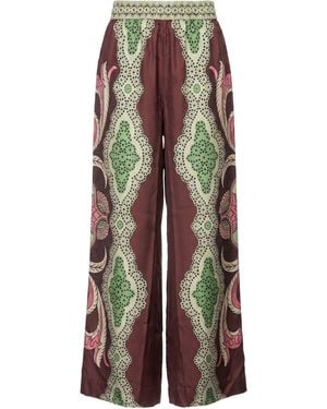 La DoubleJ Chocolate Pants Silk - Brown