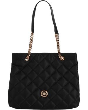 Versace Handbag Polyamide, Calfskin - Black