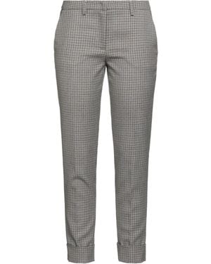 Fabiana Filippi Trousers Virgin Wool, Ecobrass - Grey