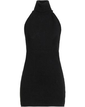 Akep Mini Dress Acrylic, Polyamide, Wool, Viscose - Black