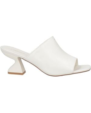 Tosca Blu Sandals Leather - White