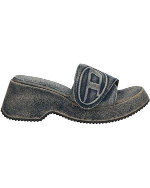 DIESEL Sandals Textile Fibres - Grey