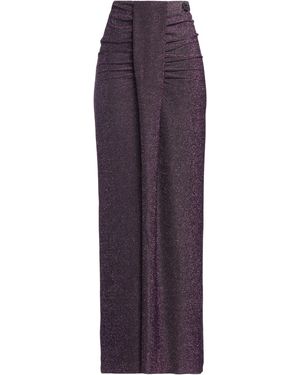 Gaelle Paris Maxi Skirt Polyamide, Polyester, Elastane - Purple