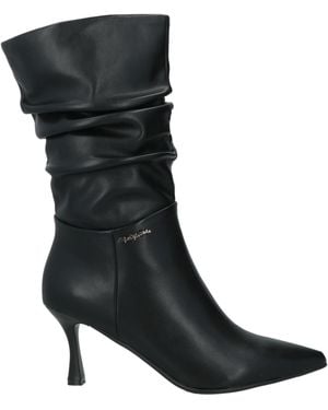 Gai Mattiolo Love To Love Boot Textile Fibers - Black