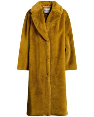 Stand Studio Shearling- & Kunstfell - Gelb