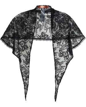 Ermanno Scervino Schal - Schwarz