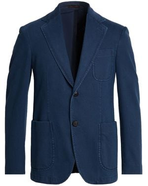 The Gigi Blazer Cotton - Blue
