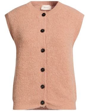 ViCOLO Sand Cardigan Polyester, Wool, Alpaca Wool, Elastane - Pink
