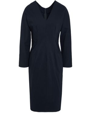 Liviana Conti Midi Dress Viscose, Polyamide, Elastane - Blue