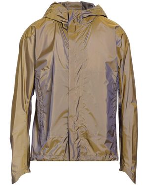 Herno Laminar Khaki Jacket Polyester, Polyamide - Natural