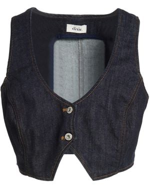 Dixie Denim Outerwear Cotton, Elastane - Blue