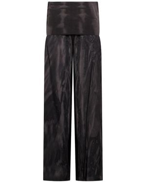 Manila Grace Pants Viscose - Black