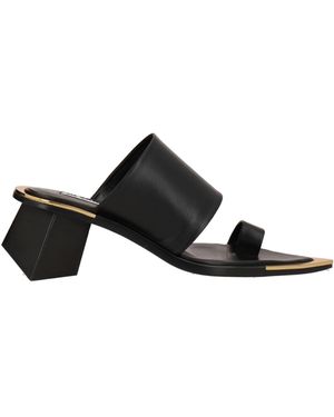 Jil Sander Thong Sandal - Black