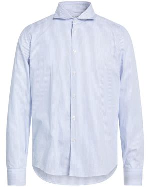 Manuel Ritz Shirt Cotton - Blue