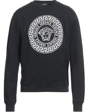 Versace Sweatshirt Cotton, Elastane - Grey
