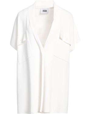 Alpha Studio Cardigan - White