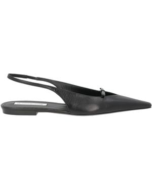 Victoria Beckham Ballet Flats Kidskin - White