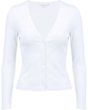 GOOD AMERICAN Cardigans - White
