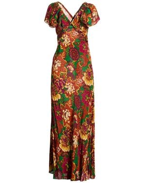 Laurence Bras Vestido Largo - Multicolor