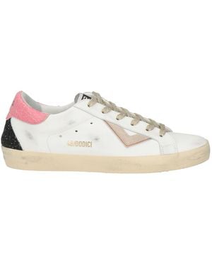 4b12 Sneakers Leather - White