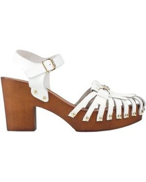 Divine Follie Sandals Leather - Brown