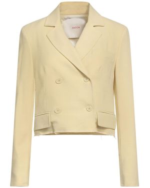 Jucca Blazer Viscose, Polyester, Elastane - Natural