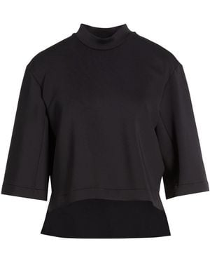 Moncler X Edward Enninful T-Shirt Polyester, Elastane - Blue