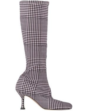 Marina Rinaldi Light Boot Textile Fibers - Purple