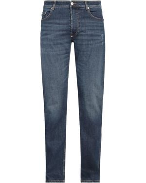 Blauer Jeans Cotton, Elastane - Blue